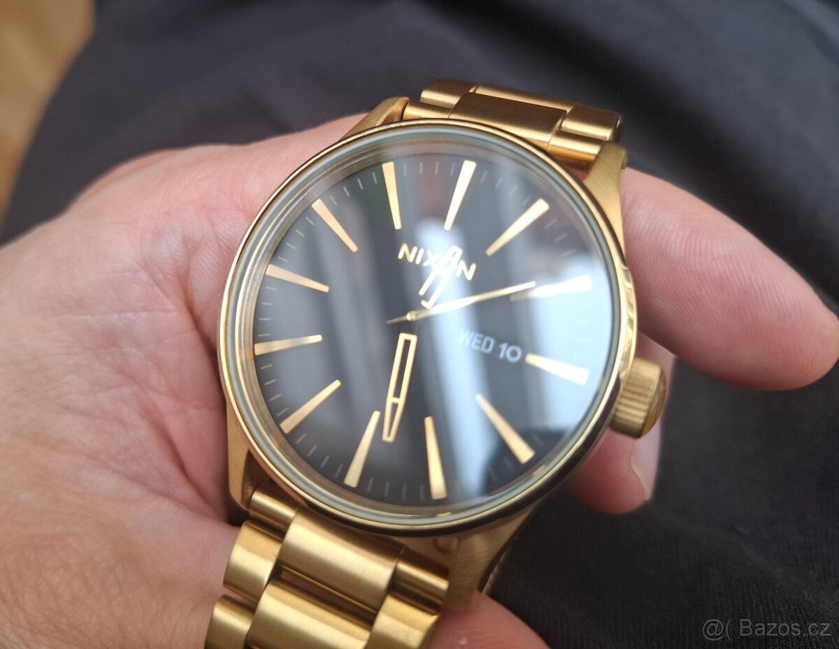 Nixon Sentry SS Gold/Black 42mm - 4