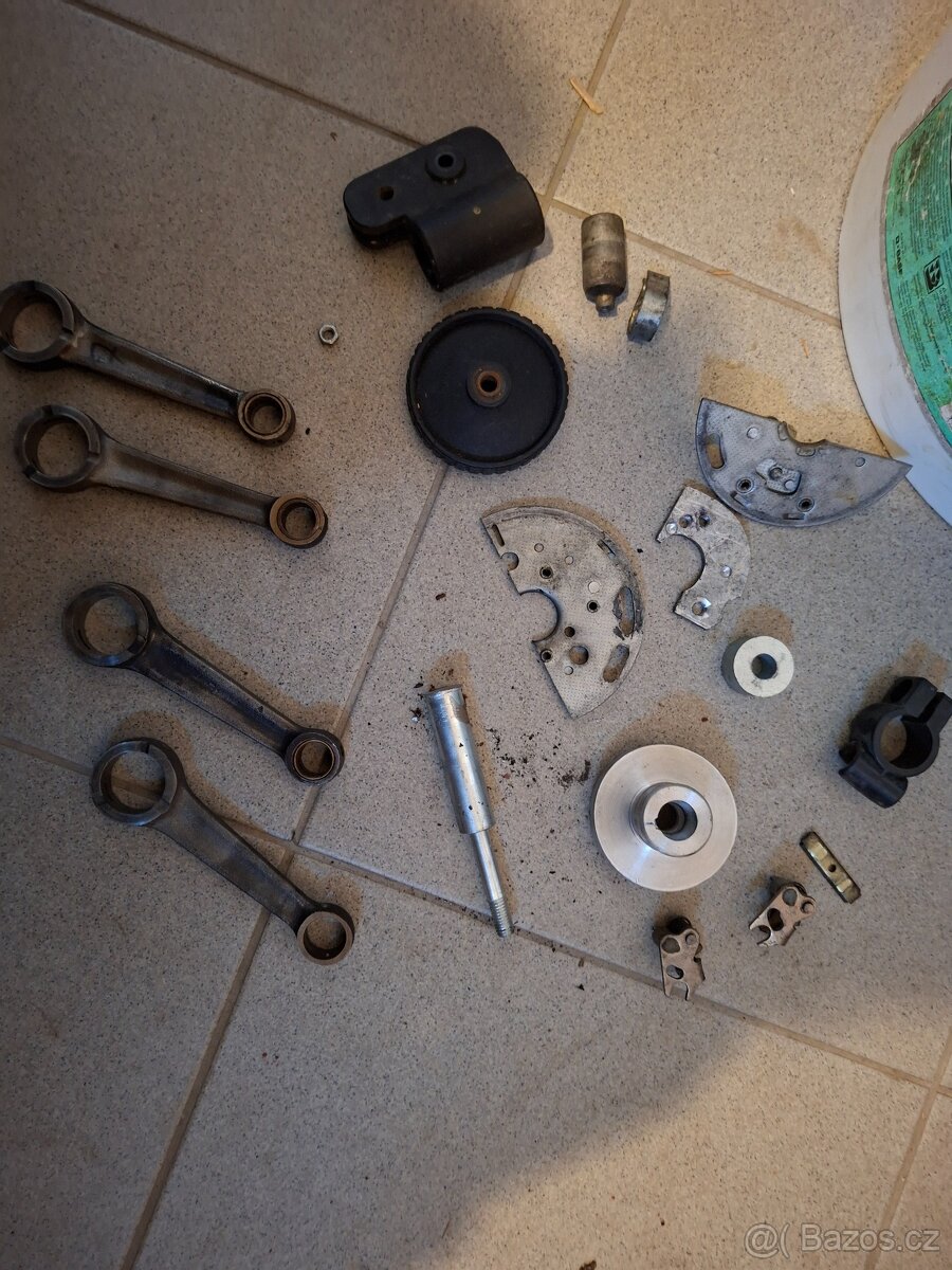 Nahradni dily - jawa CZ, pionyr, kyvacka - mix - 4