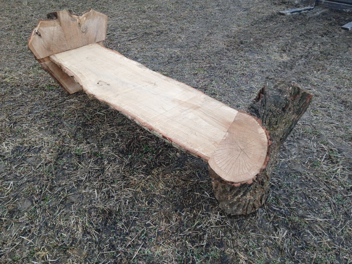 Dubové masivní lavice - 4