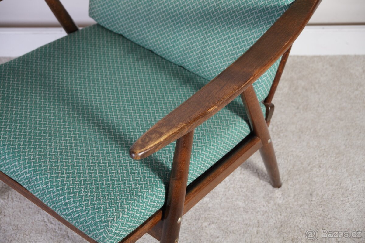 Retro Křeslo TON Šmídek - 4