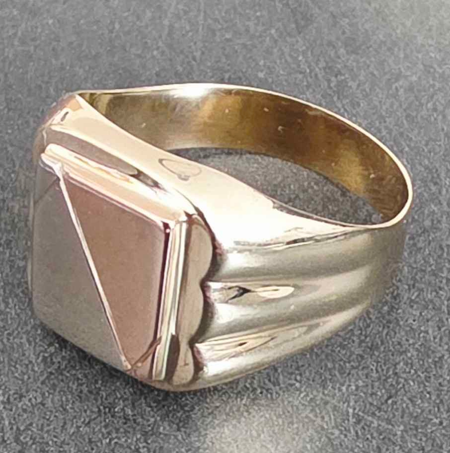 Zlatý prsten 14k - 4