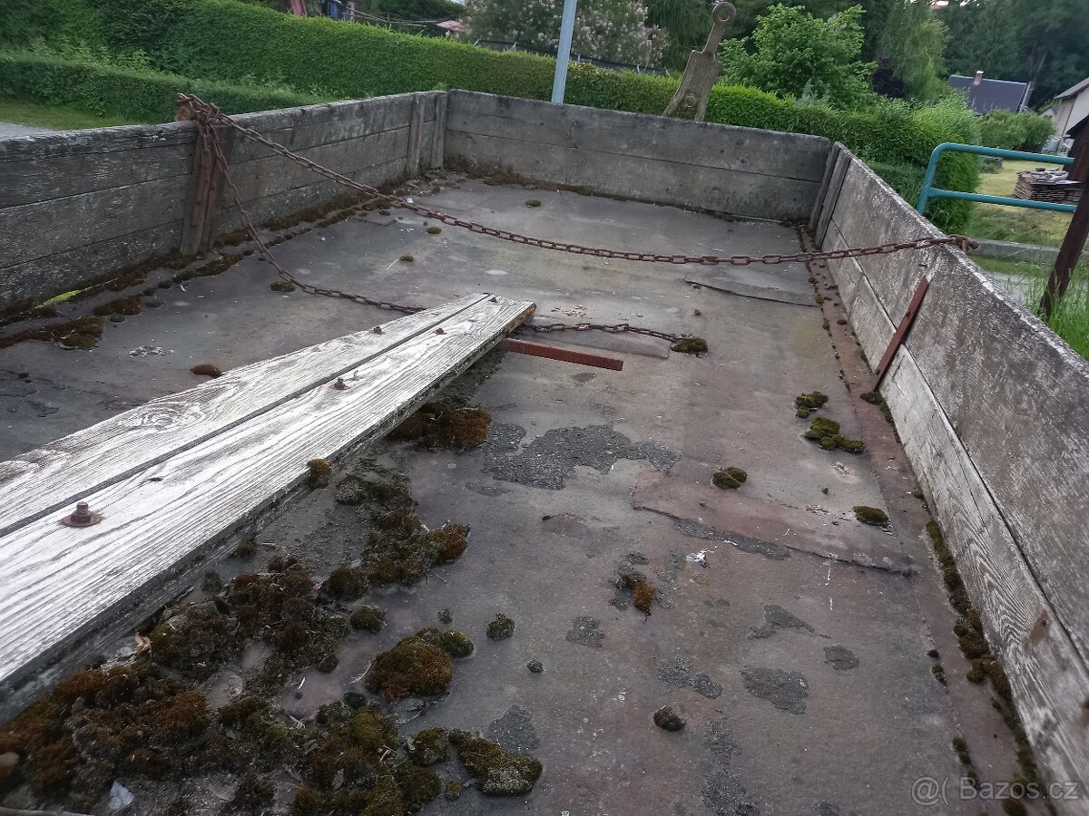 Vlek za traktor, vyklápěcí - 4