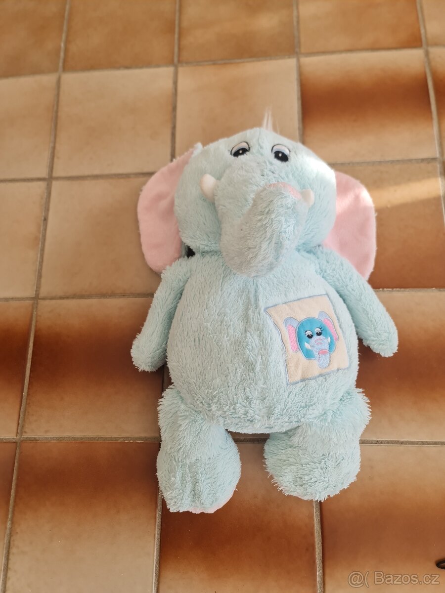 velký plyšový slon - 4
