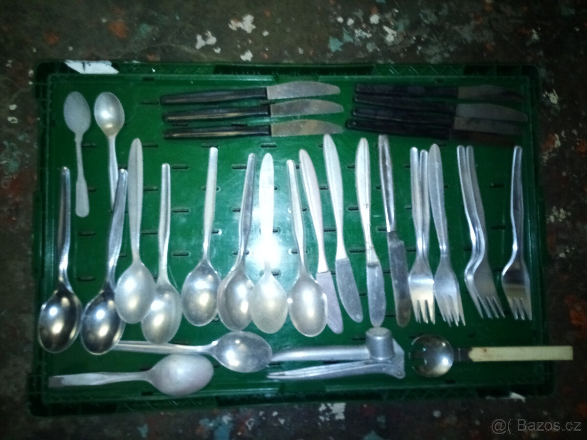 Retro příbory MIX - 4