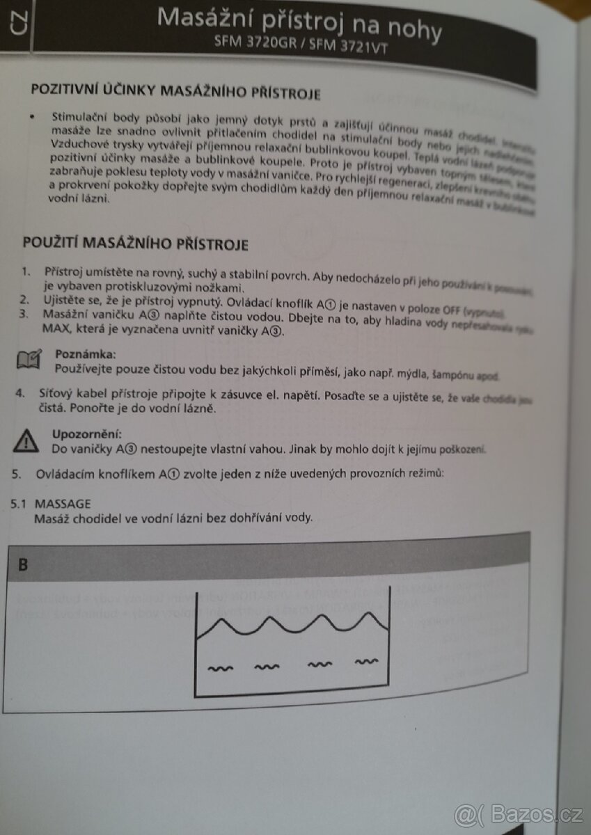 Prodám masážní vanu na nohy - 4