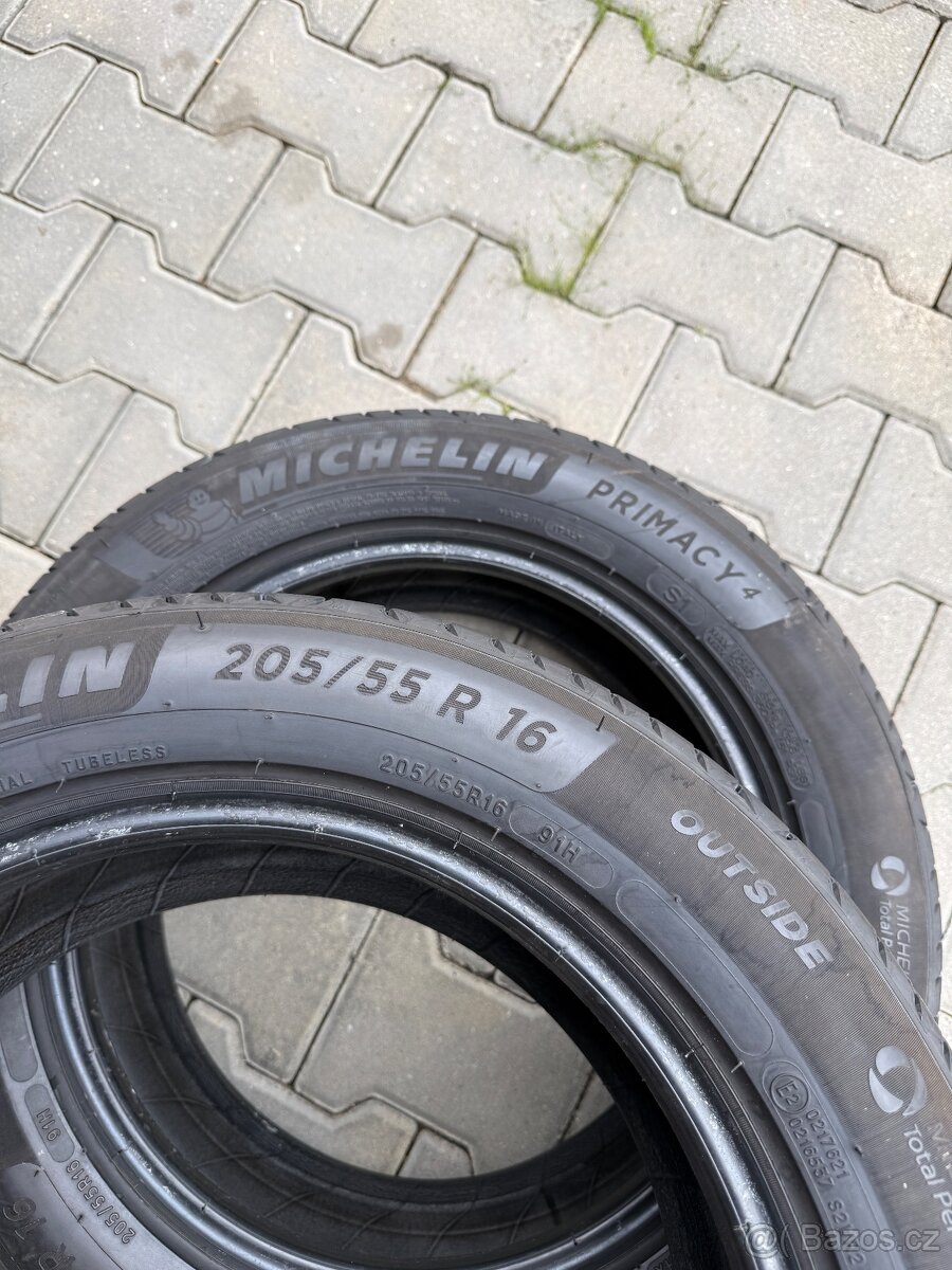 LETNÍ PNEU MICHELIN 205/55 R16 - 4