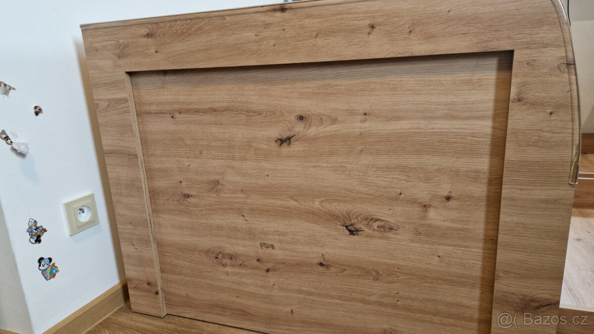 Postel Ayson 200 x 90 s úložnými šuplíky - 4