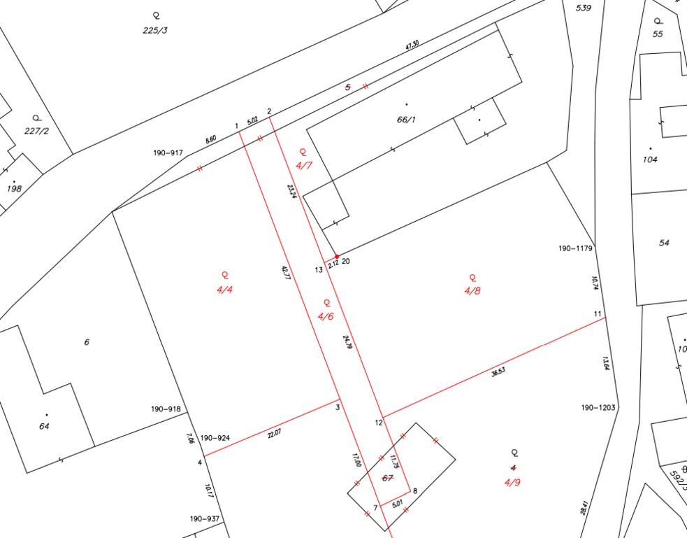 Prodej stavebního pozemku 910m2 - 4