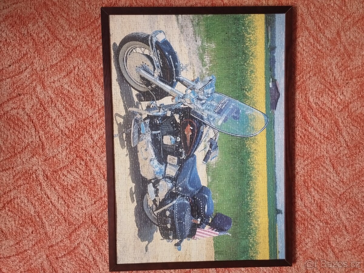 Harley Davidson obraz puzzle - 4