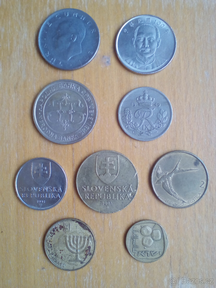 Různé mince 2 - 4