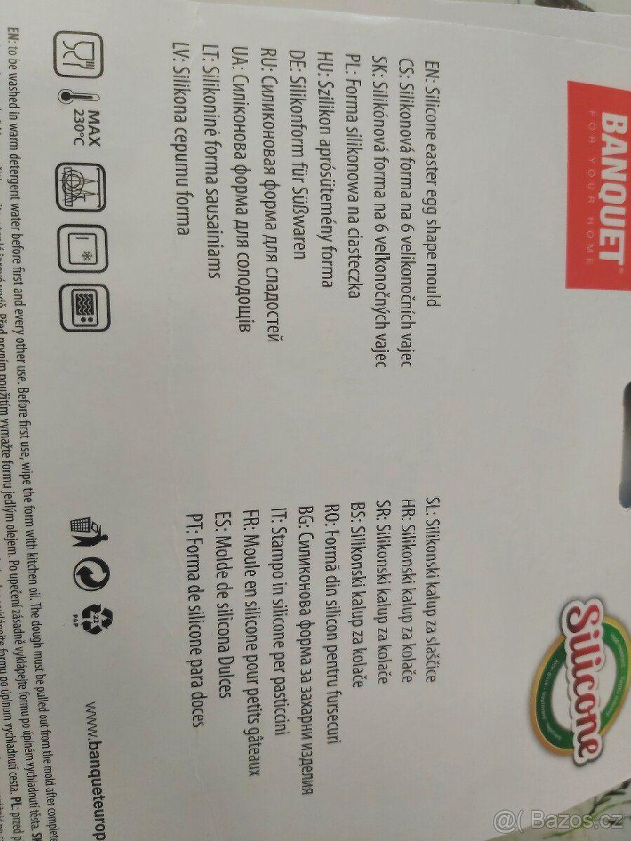 Velikonoční vajíčka, silikonové - 4