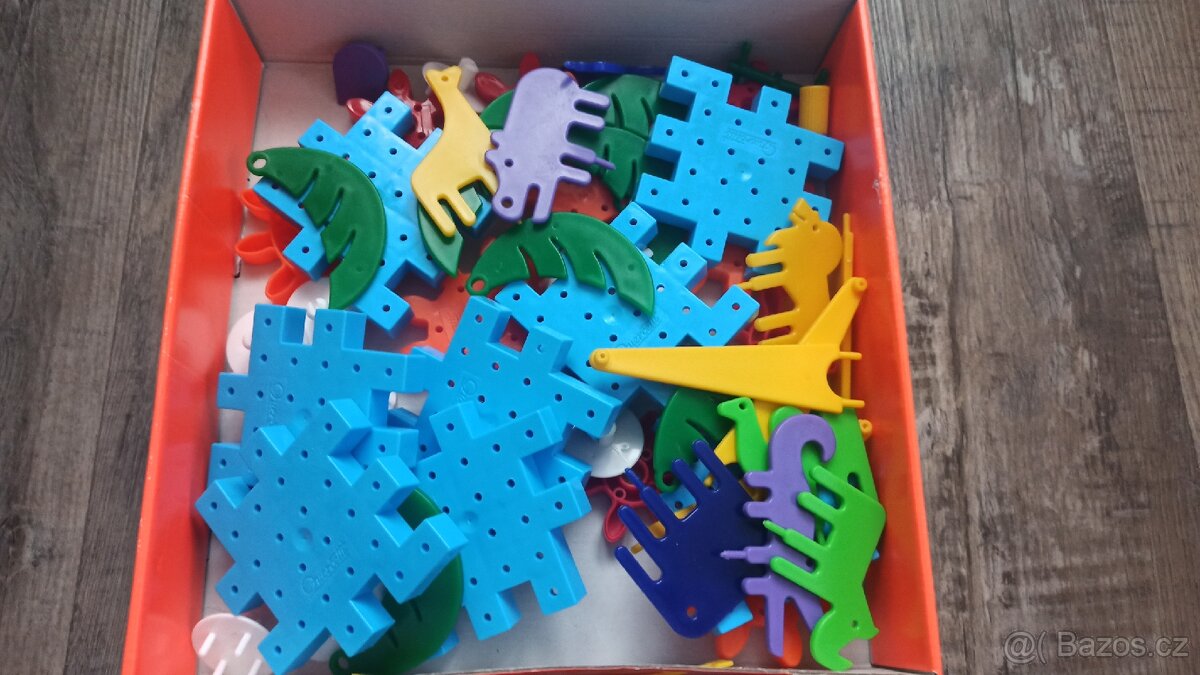 Převodová stavebnice Georello Jungle zn.Quercetti - 4