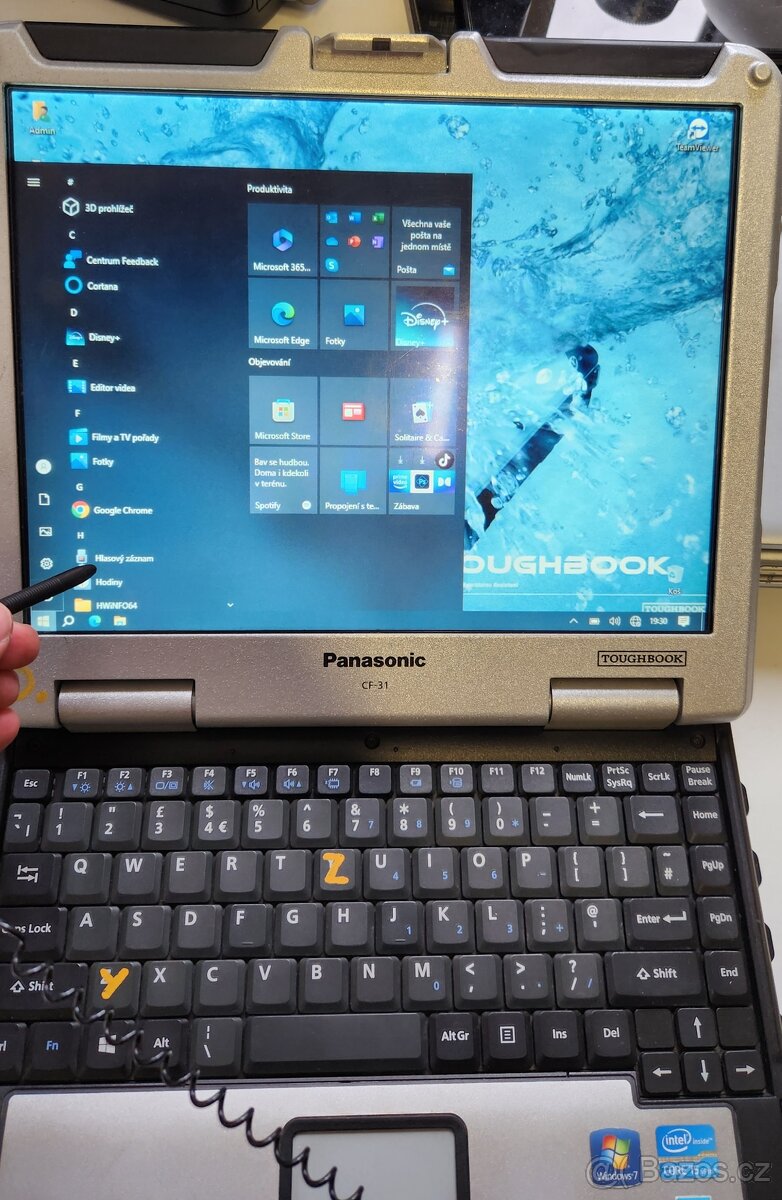 NEROZBITNÝ notebook Panasonic CF-31 mk3 - 4