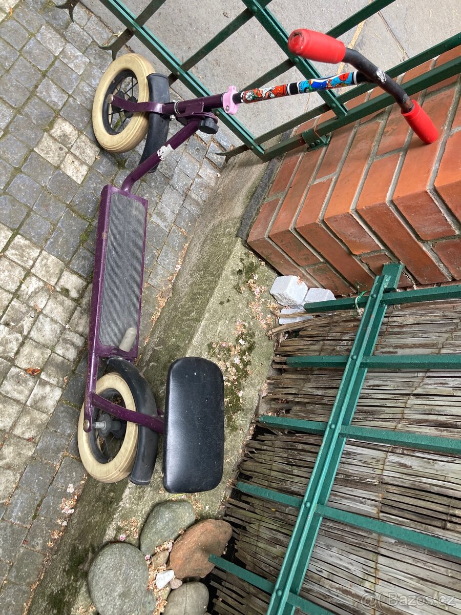 Retro koloběžka plně funkční - 4