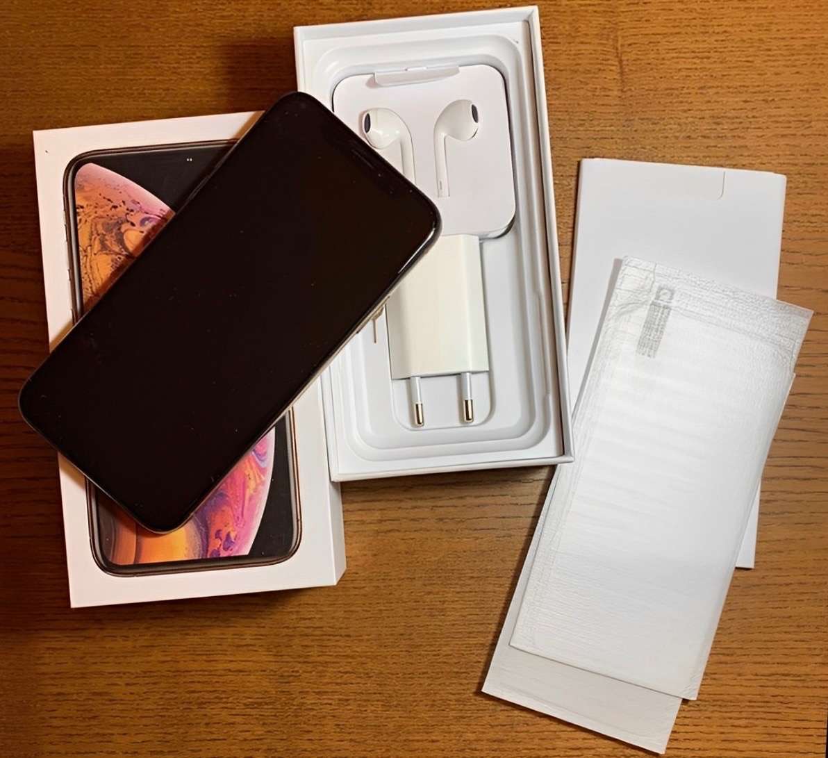 iPhone Xs Gold BATERIE 100% TOP - 4