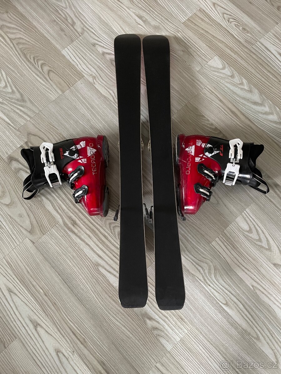 Kvalitní dětské lyže Atomic Redster 90 cm +lyžáky 31-32 - 4