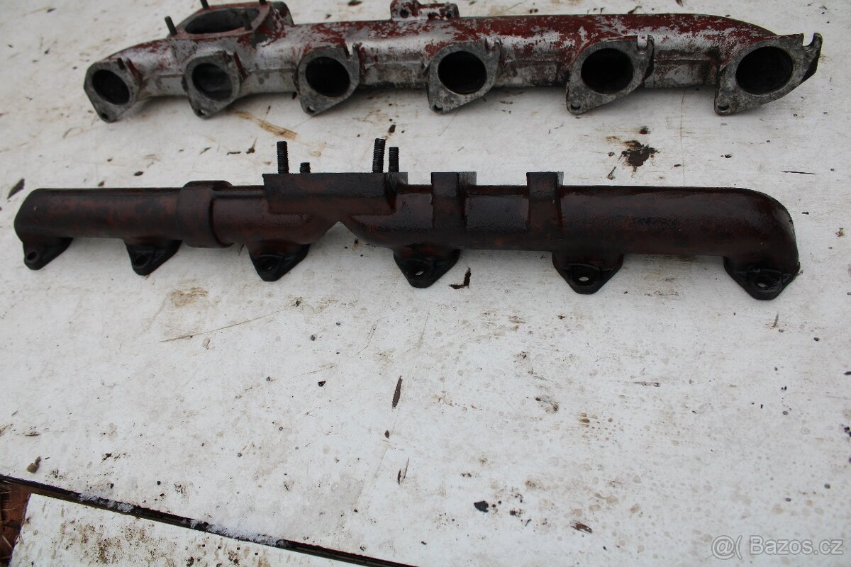 Zetor 16145 turbo svody motoru výfukové a sací - 4