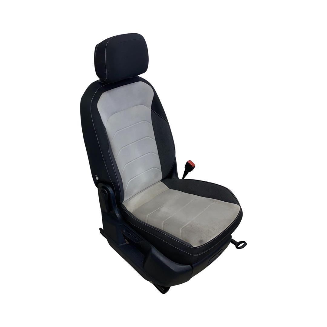 Sedačky černá látka šedá alcantara VW Tiguan 5NB 2 gen. 21 - 4