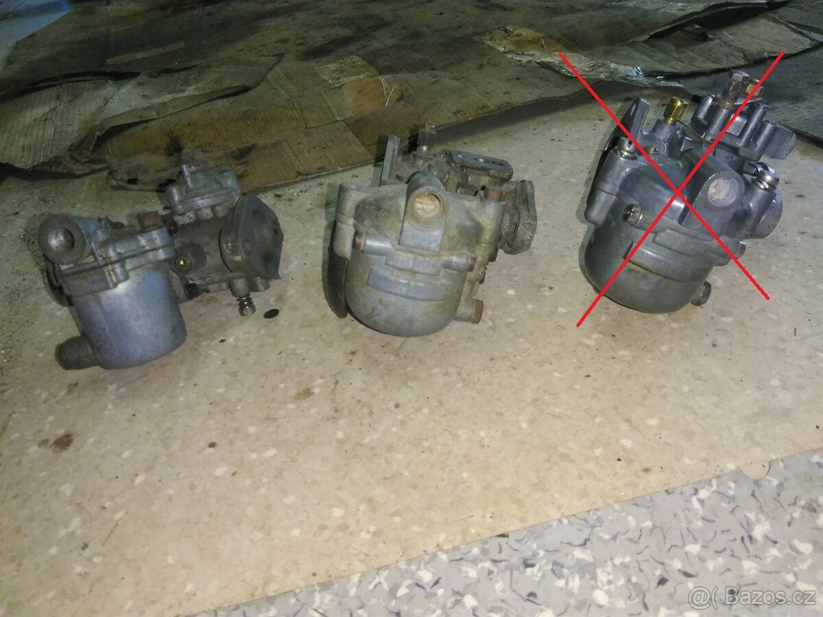 Karburátor SOLEX 26 UAHD a Jikov 30 - 4