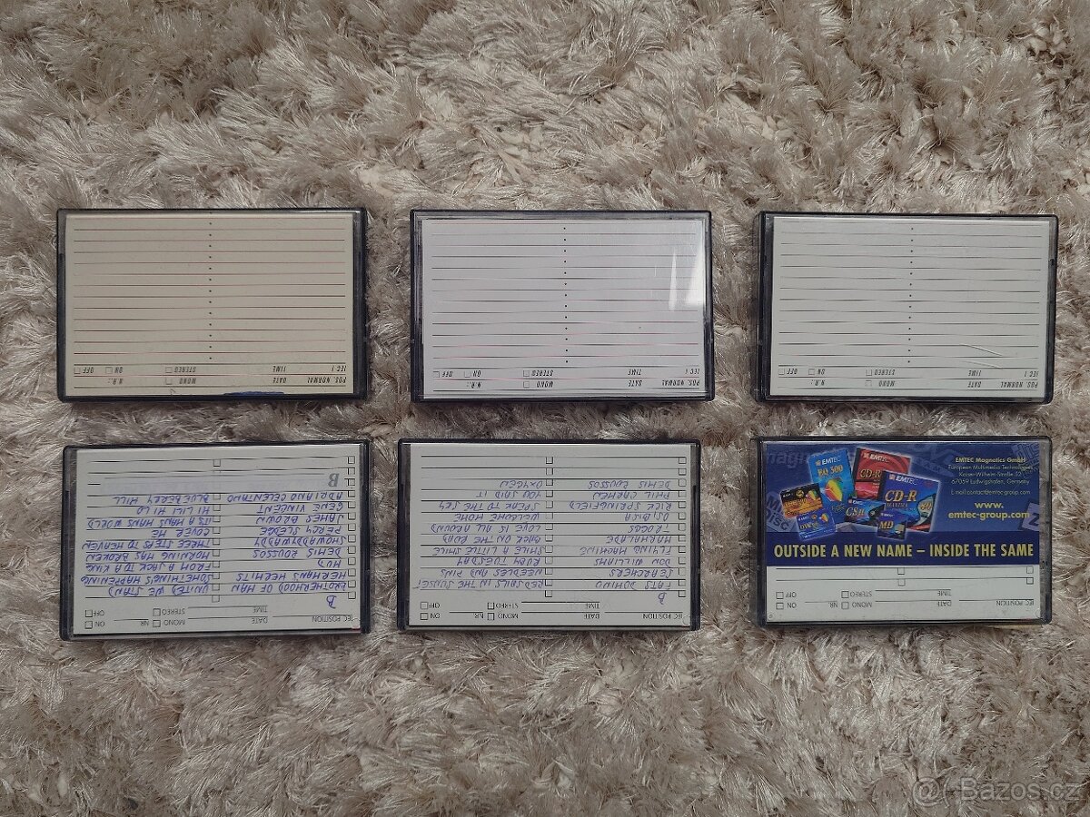 Audio kazety BASF, Emtec - 4