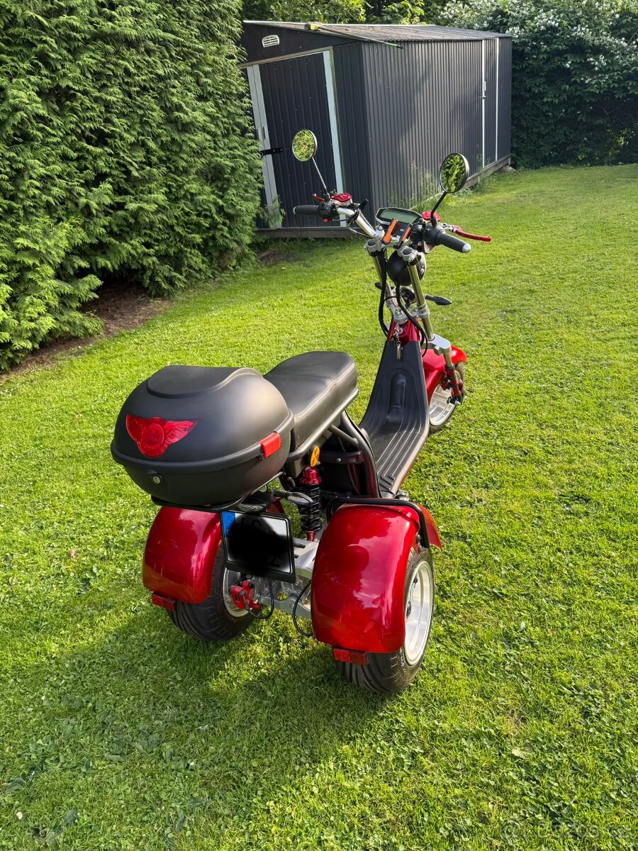 Elektrická tříkolka 2x 2000W - 4
