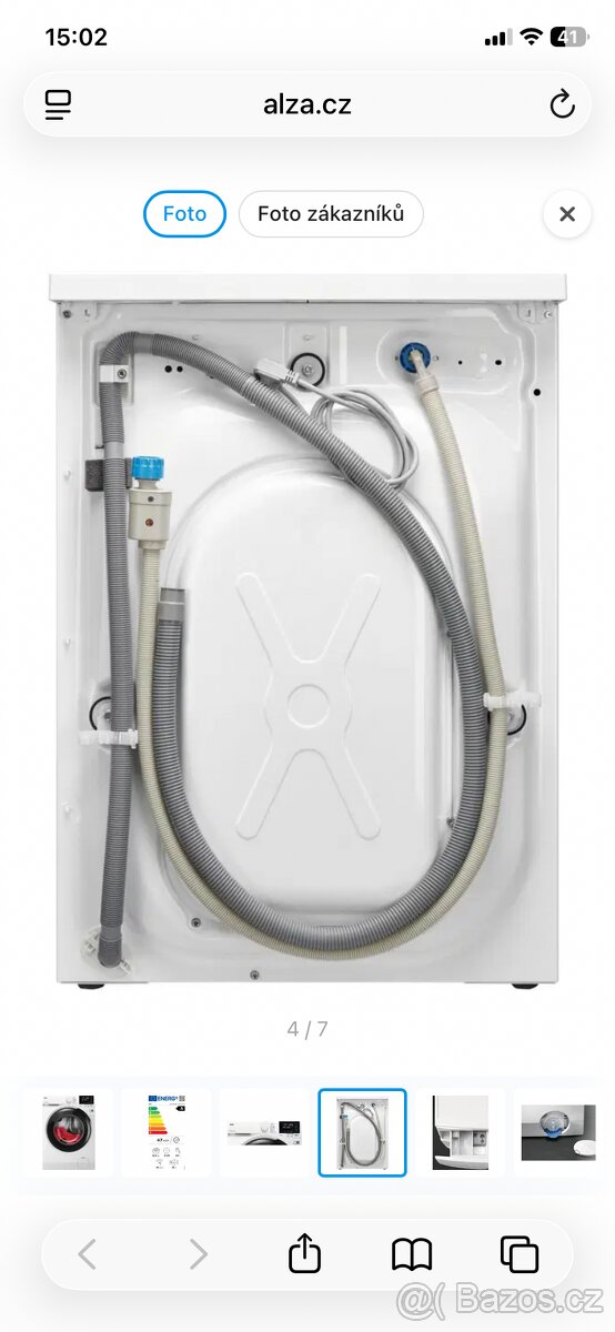 pračka AEG 6000 ProSense™ LFR61864BC - 4