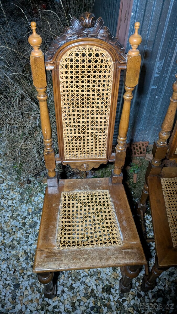 Židle - lidová renesance - 4