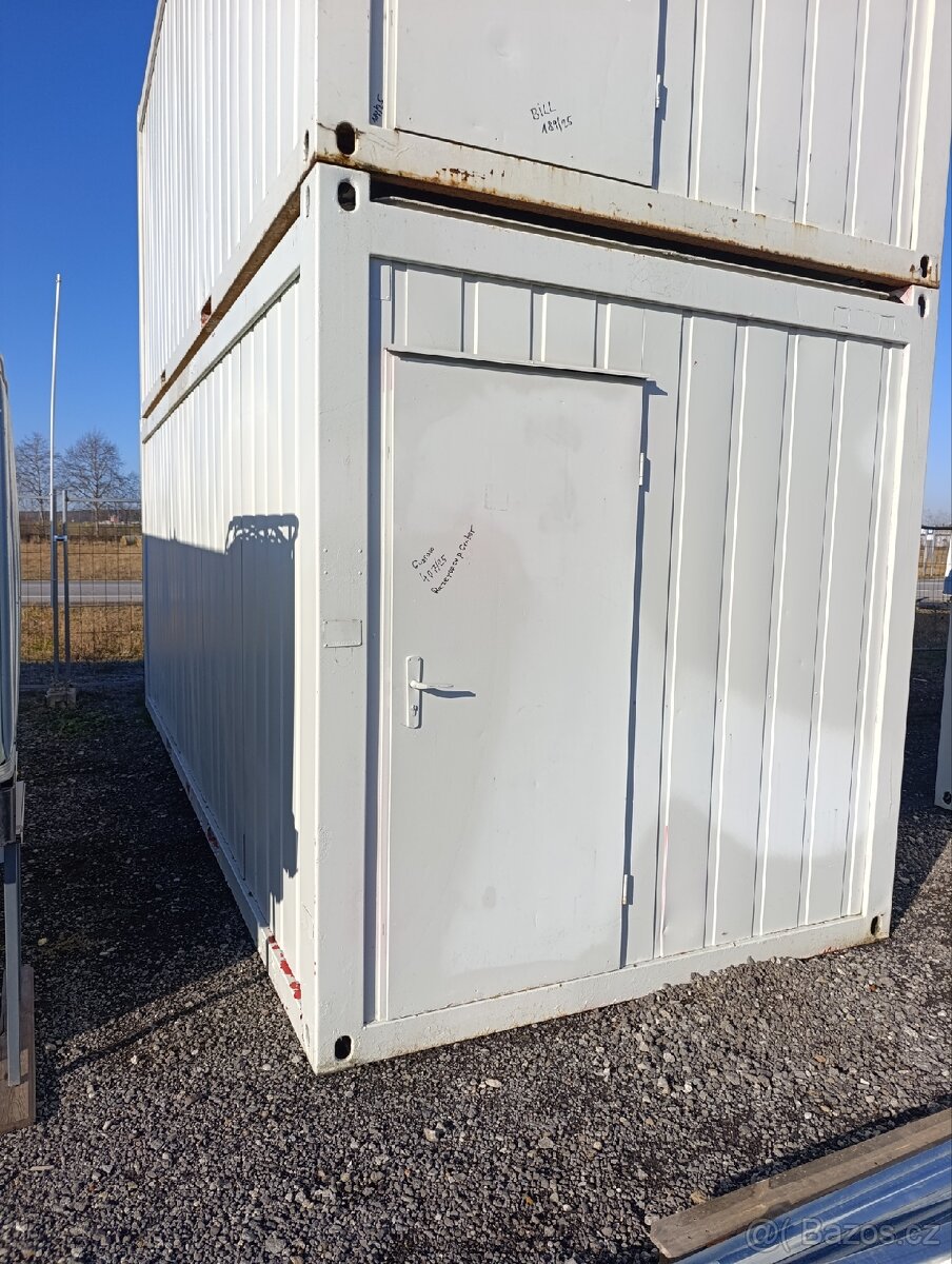 Zateplený kancelářský/obytný kontejner GUSTAVO 6m/20ft - 4