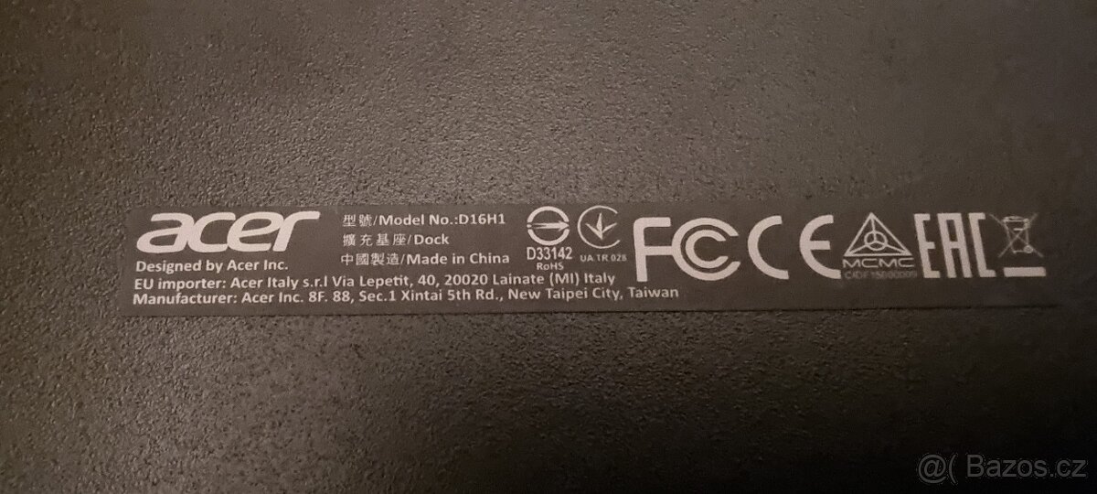 Acer One 10 dock s klávesnicí D16H1 NOVÉ - 4