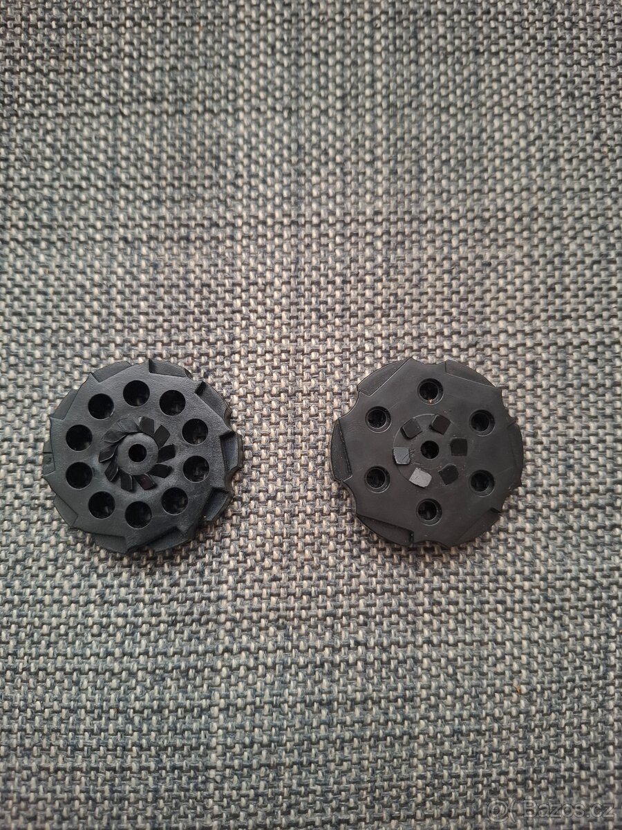 Crosman 44 – CO₂ vzduchový revolver 4,5 mm + 2 hlavně - 4