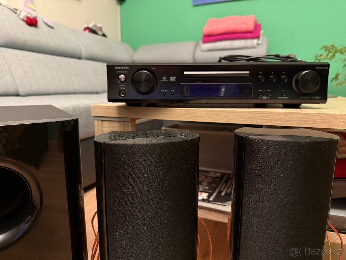 Domácí kino Onkyo 2.1 + zesilovač a dál. ovládání - 4