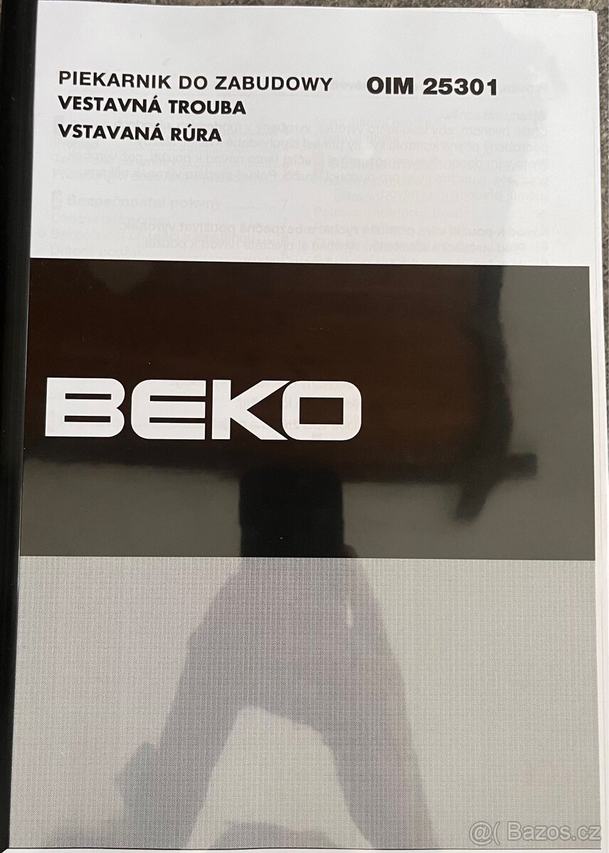 Vestavná troubu Beko - 4