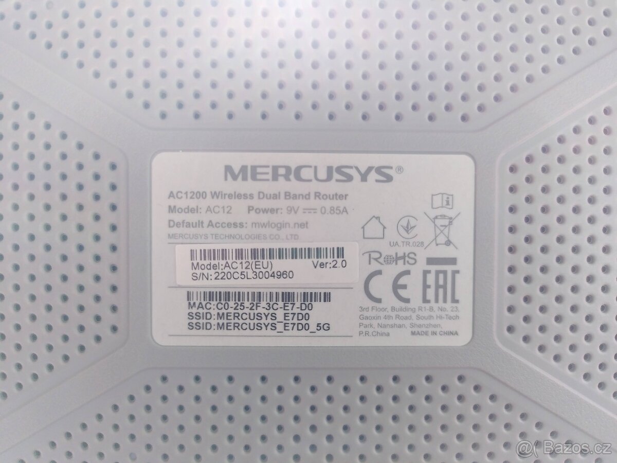 Wi-Fi router Mercusys AC12 - 4