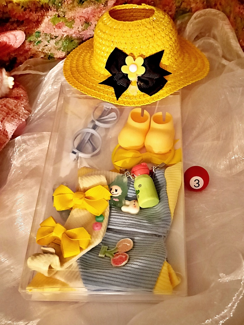 2, 3 🎀Oblečky-klobouk pro LABUBU,LAFUFU ,MONČIČÁK - 4