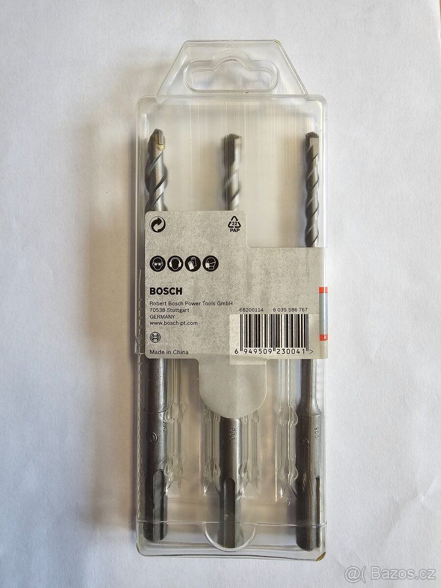 Sada vrtáků pr. 6,8,10 mm do betonu BOSCH - 4