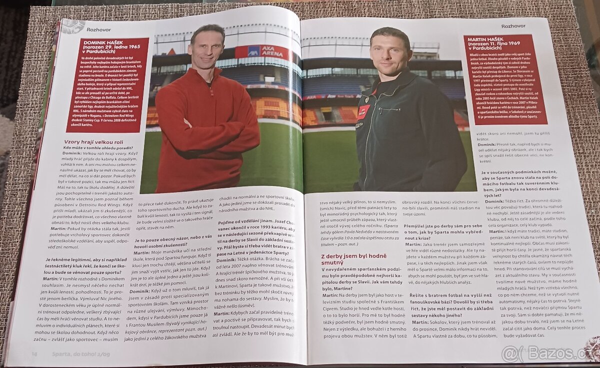 SPARTA DO TOHO - prodám program z AC SPARTA PRAHA. - 4