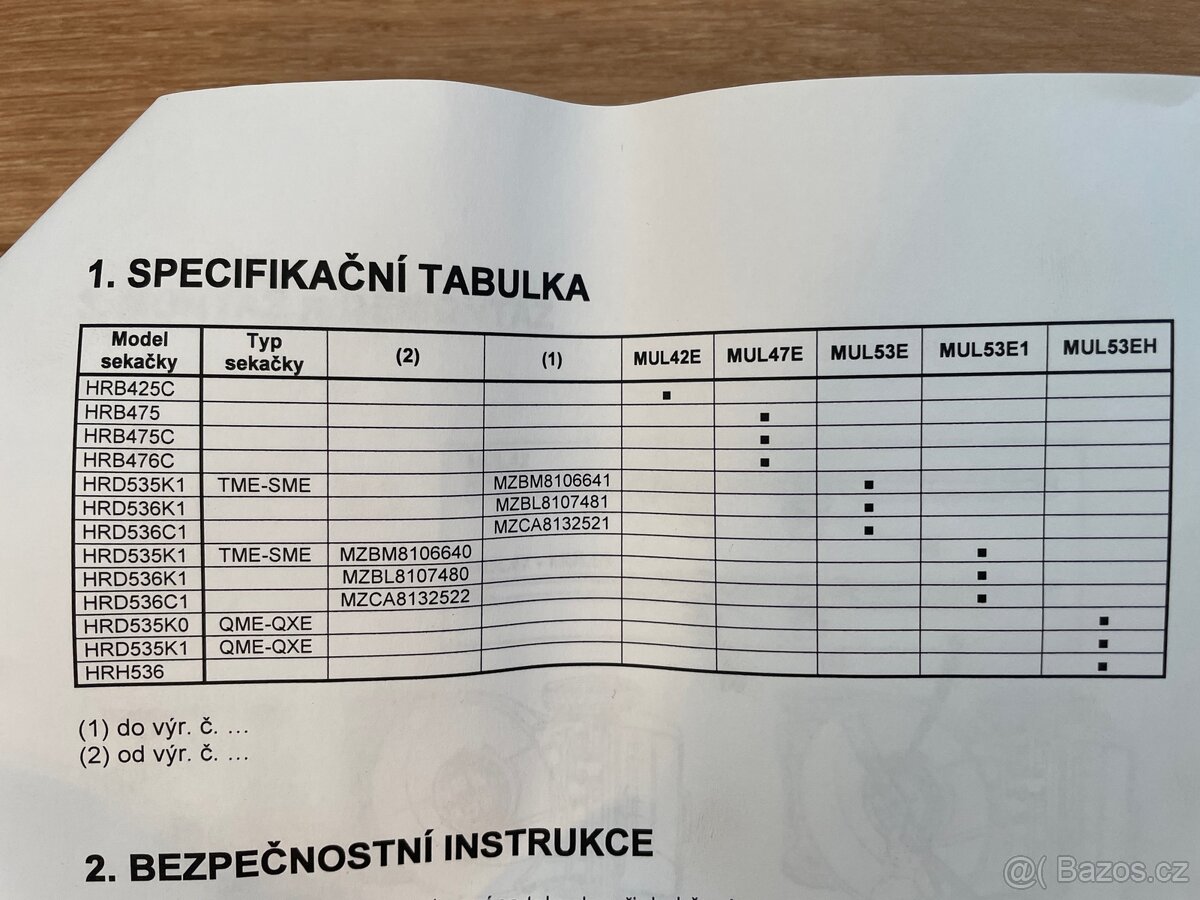 Honda mulčovací sada 42E MUL42E - 4