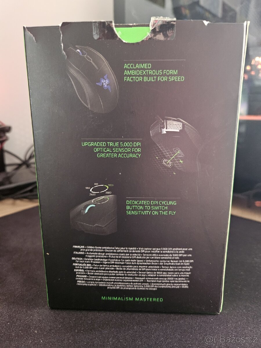Razer Abyssus V2 – herní myš + krabice - 4