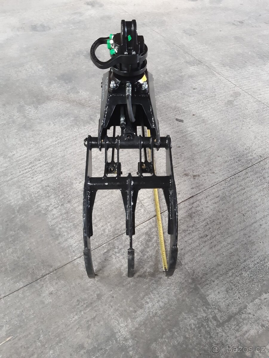 Drapák na klest CD25,5-zubý + rotátor FORMIKO 4,5t - 4