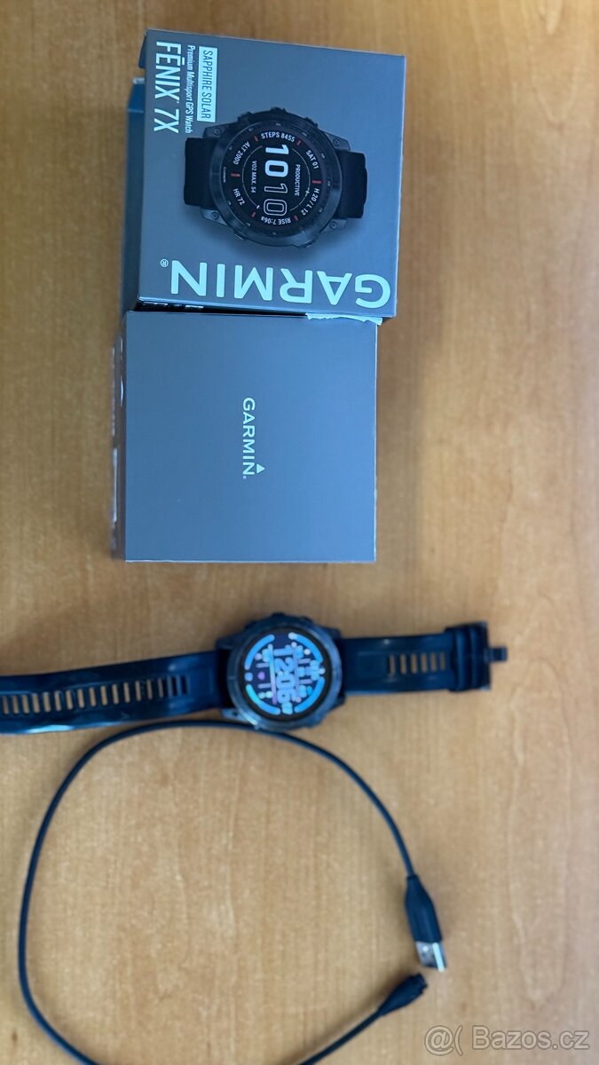 Garmin Fenix 7X Sapphire Solar – Titanium - 4