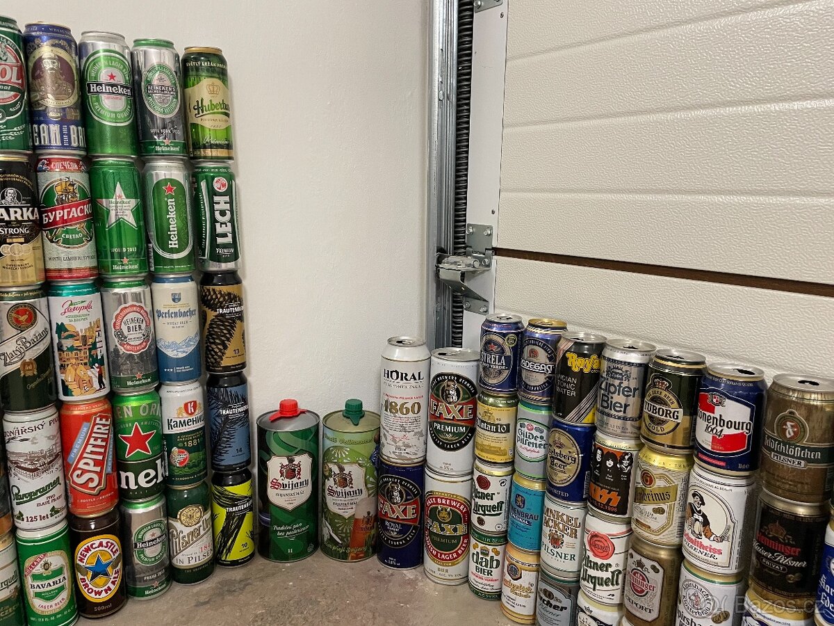 Plechovky od piva a limonády - 4