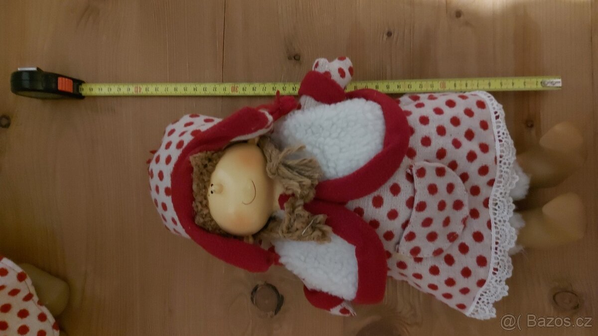 Vánoční dekorace - panenky - 4