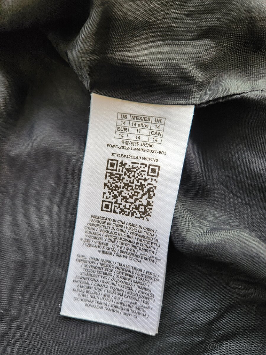 Dětská zateplená bunda Guess vel. 14 - 4