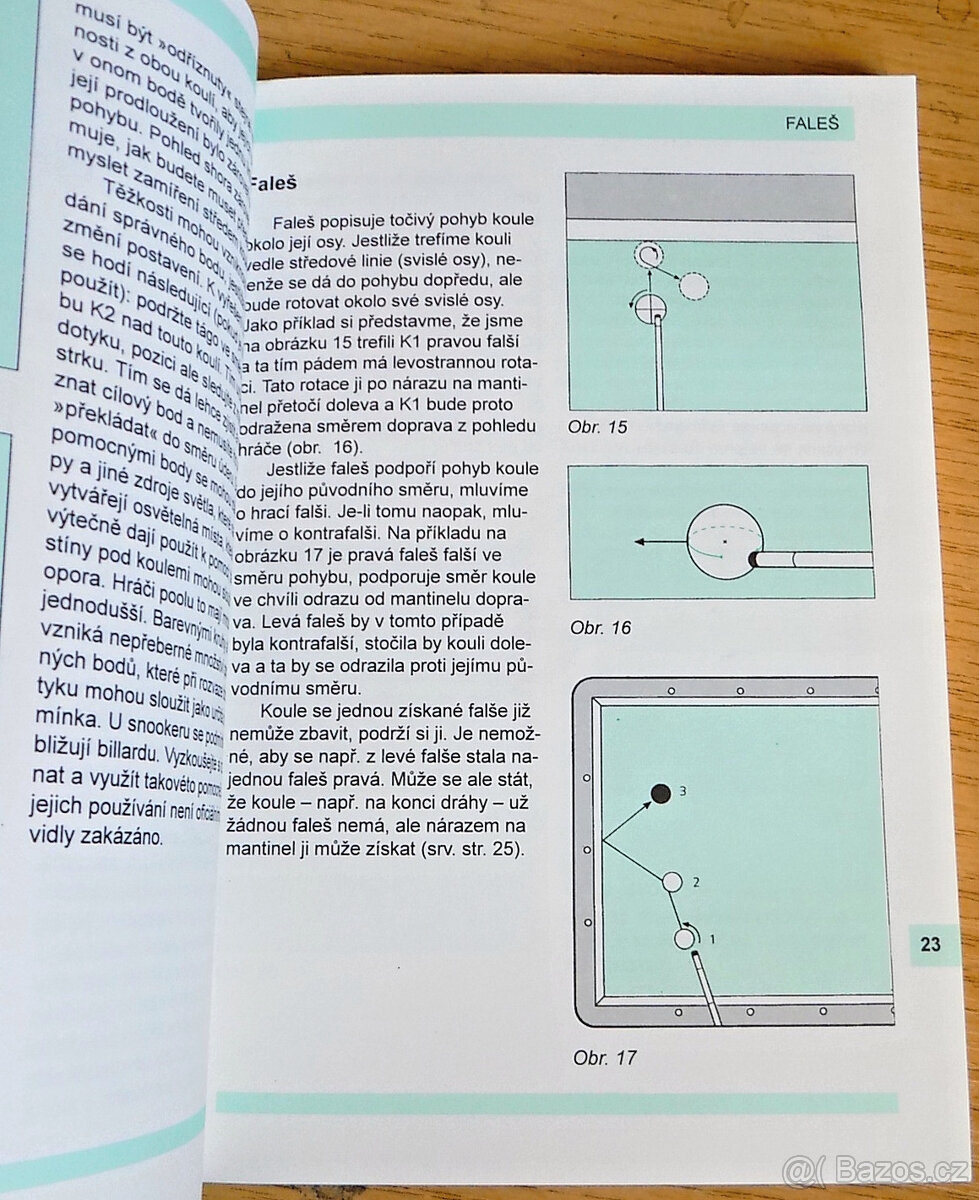 BILLARD - Základní strky,volná hra a kádr, Dr.Heinz Stigl - 4