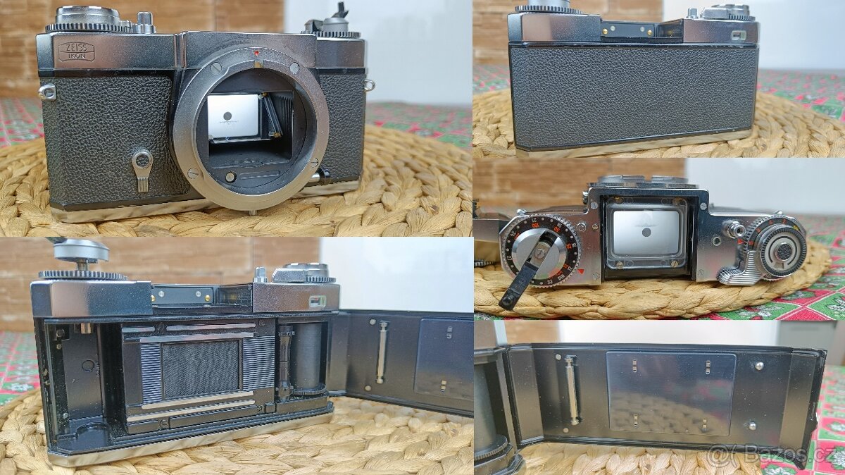 Zeiss Ikon Icarex 35 CS + Ultron 1.8/50 s konkávní čočkou - 4