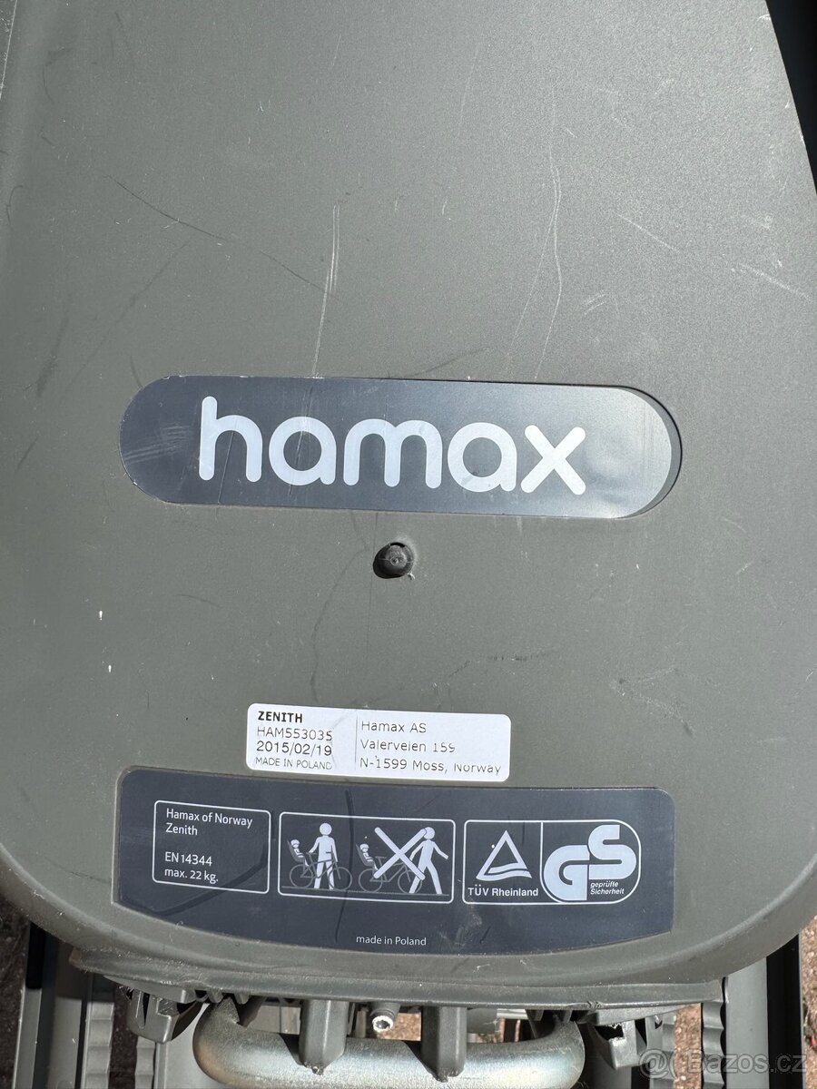 Sedačka na kolo Hamax - 4