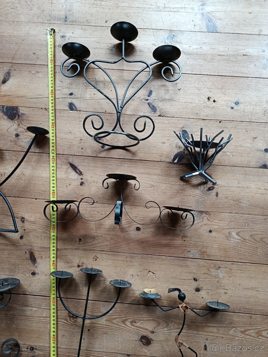 13 ks svícnů - svícínků - 4