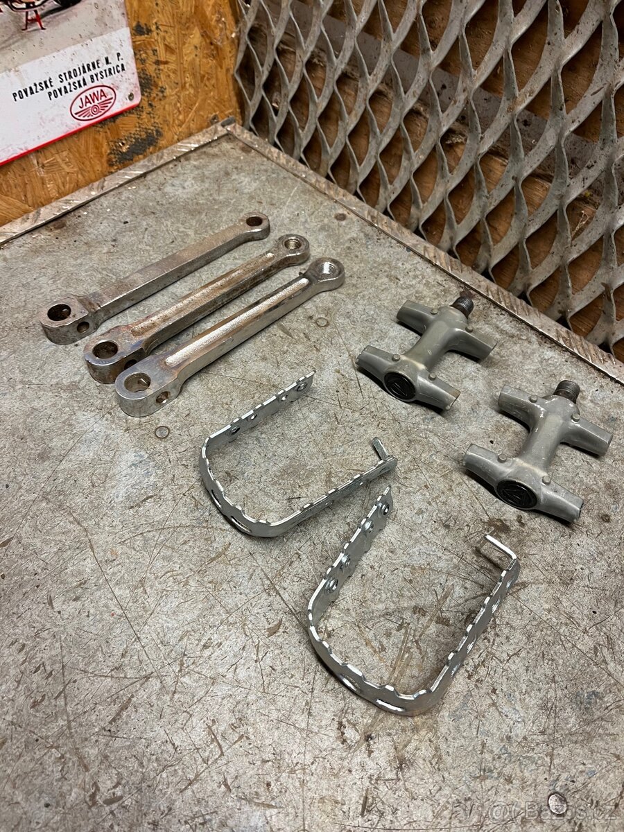 Díly k retro kolům- šlapadla + kliky - 4