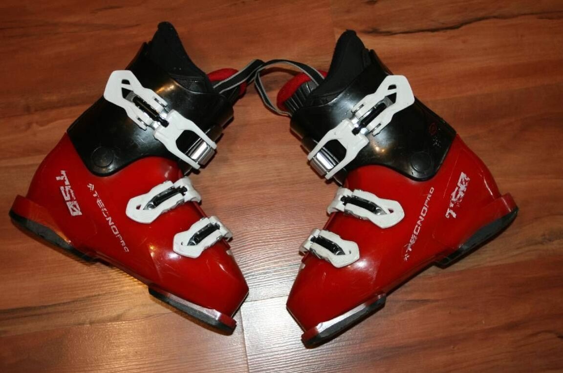 lyže dynamic 100 cm , lyžáky - 4