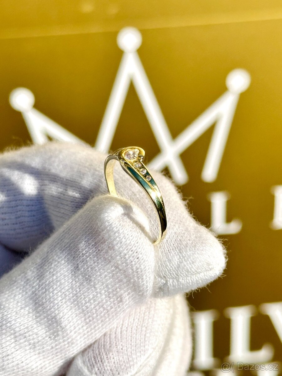 Zlatý prsten 2,27g - 4